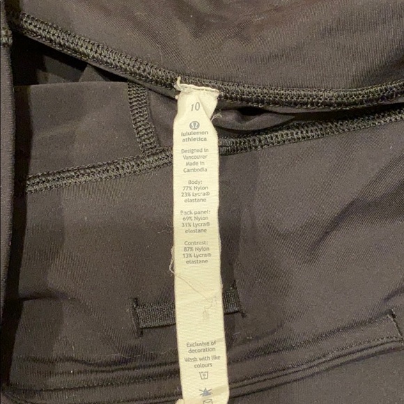Lululemon Capri - Picture 2 of 2